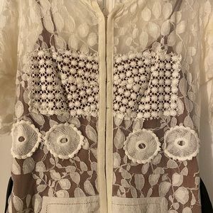 BEAUTIFUL EUC Anthro knee length dress